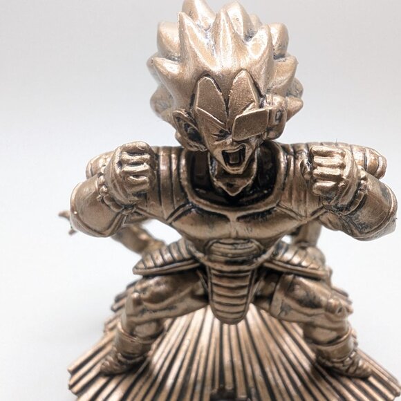 Dragon Ball Z Capsule Figure Neo Raditz Son Goku Piccolo Mega House Gold Edition - Picture 2 of 8